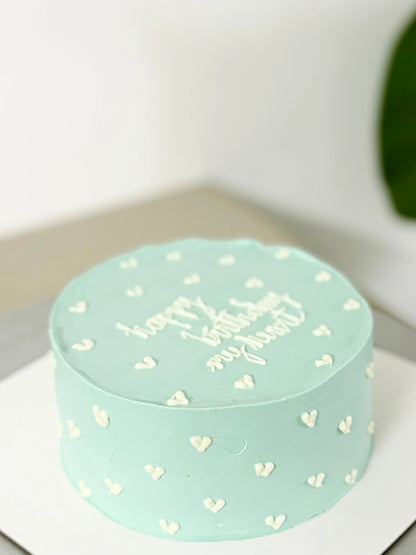 MINI HEARTS CAKE