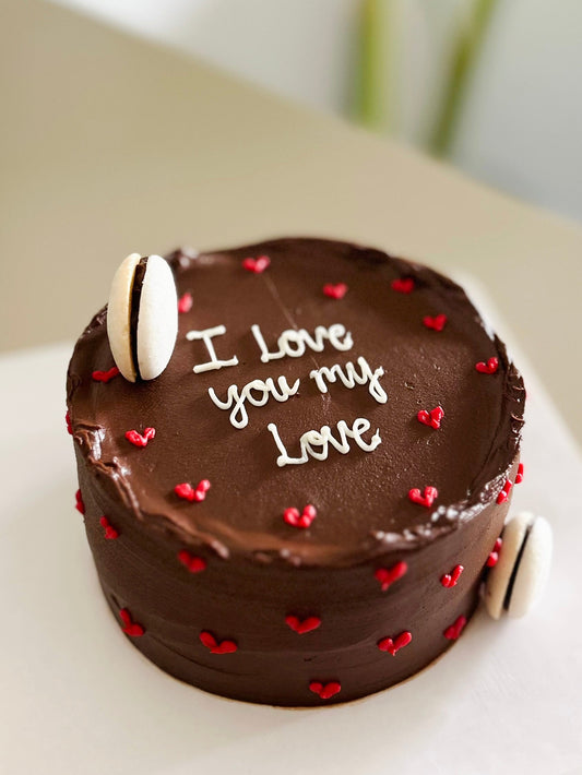 MINI HEARTS CAKE